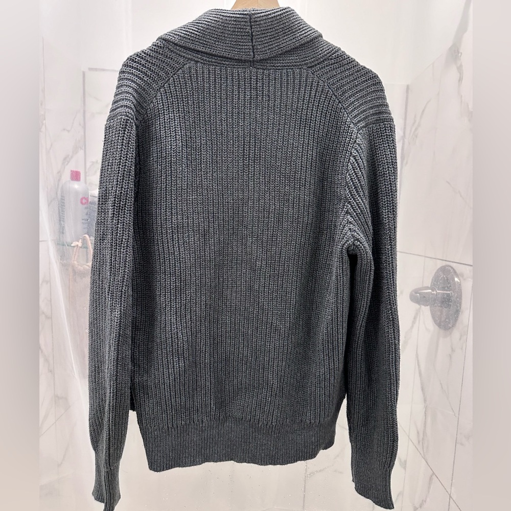 NWT J Cew men’s gray cardigan